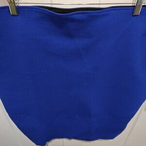 HAUTE MONDE ROYAL SOLID SKIRT  (SIZE 3 XL)